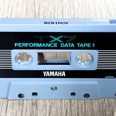 Yamaha TX7 Cassette // Performance Data Tape 1 // Original & Boxed image 3
