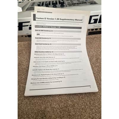 Roland Fantom G6 - Very Good image 25