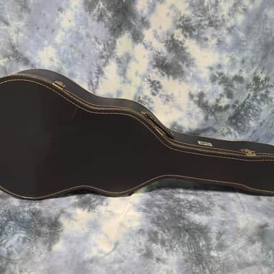 Vintage RARE 1970 - 1977 Guild Dreadnought D40 Series Black Red Plush Soft Shell Case image 2