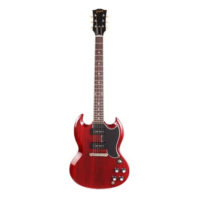 Gibson Custom Shop 1963 SG Special Reissue Lightning Bar VOS Cherry Red image 3