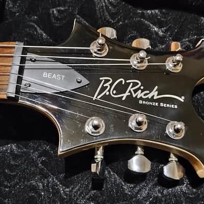 B.C. Rich Son of Beast 2004-2005 - Black with Red Binding image 8
