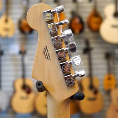 Fender Standard Stratocaster Electric Guitar Aqua Marine Metallic image 8