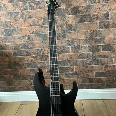 ESP LTD M-400 with EMG Pickups, Rosewood Fretboard 2017 - Black Satin image 3