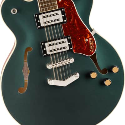 Mint Gretsch G2622 Streamliner with V-Stoptail, Broad’Tron BT-3S Pickups, Cadi Green image 10