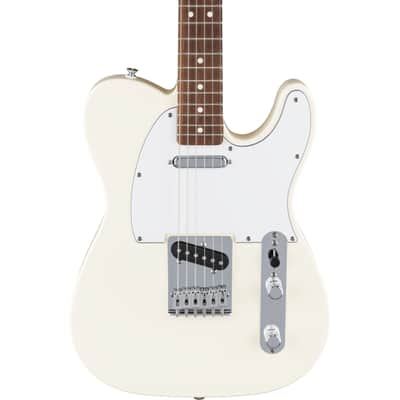 Fender Standard Telecaster in Olympic White with a Laurel Fingerboard