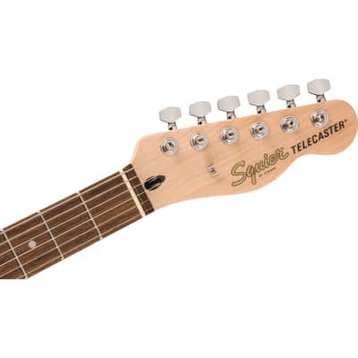 Squier Affinity Series Telecaster FMT SH Electric Guitar - Laurel Fingerboard, Crimson Red Transparent image 4