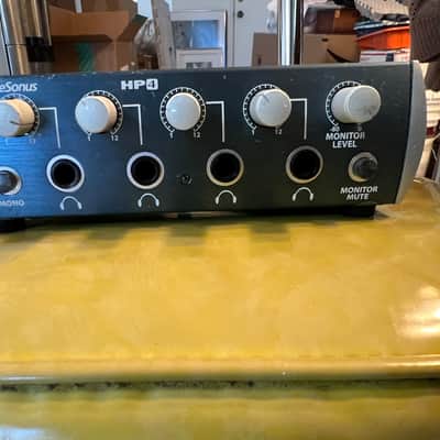 PreSonus HP4 4-Channel Headphone Amplifier 2010s - Blue image 2