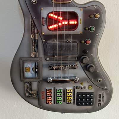 Fender Jaguar Custom Shop – Back To The Future Guitar – Delorean image 10