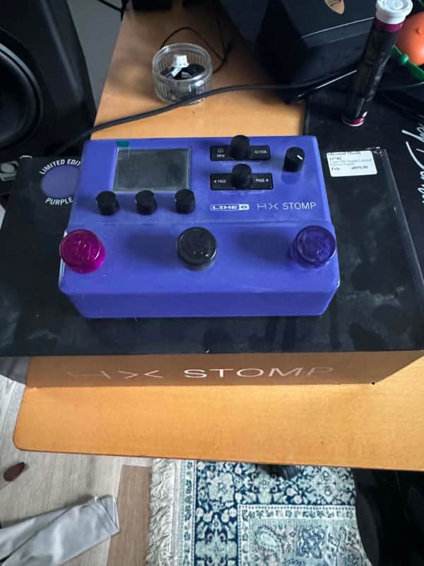 Line 6 HX Stomp Limited edition Purple image 1