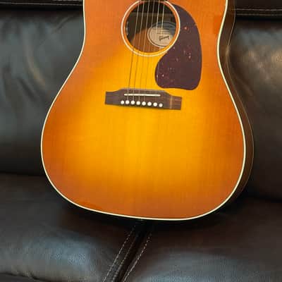 2024 Gibson J-45 Standard Acoustic Electric Guitar - Heritage Cherry Sunburst image 3