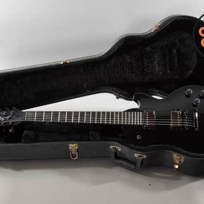 2021 Gibson Les Paul Studio Dark – Burstbucker Pro Pickups – Ebony Board – Blacked Out – w/ Case image 2