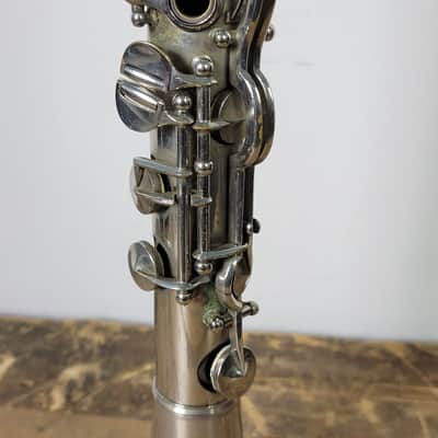 1895 C.G. Conn Double Wall Wonder Clarinet nickel - First year of production image 5
