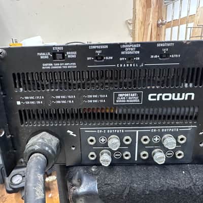 Crown Macro-Tech 5000VZ 2 Channel Power Amplifier - PARTS ONLY (#6644) image 6