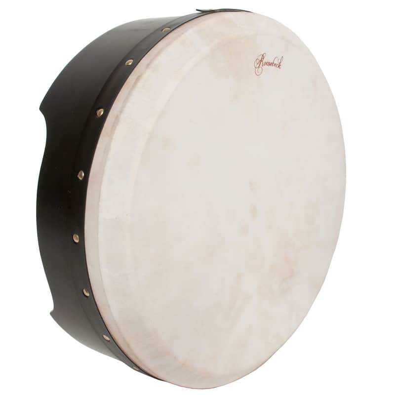 Roosebeck Tunable Ply Bodhran 16"x5" Black image 1