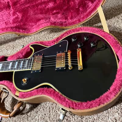 Gibson 2001 Custom Shop Historic Collection 2-Pickup '57 Les Paul Custom Black Beauty Reissue - Ebony image 18
