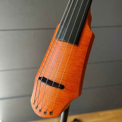 NS Design CR5 Electric Cello (5-String) - Amber Flame Maple - Used in 12 Film Scores image 9