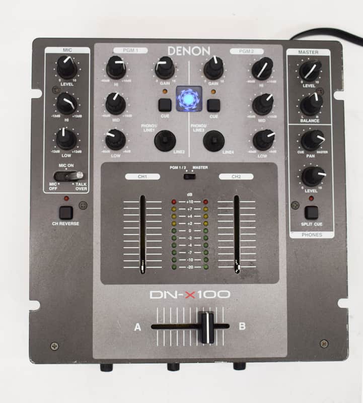 Denon DN-X100 2-Channel DJ Mixer | Reverb