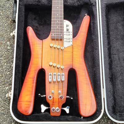 Ultra Rare and Collectible LH Bunker Stealth Bass Headless image 8