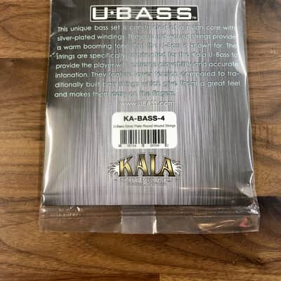 Kala Metal Round Wound 4-String U-Bass Strings KA-BASS-4 image 2