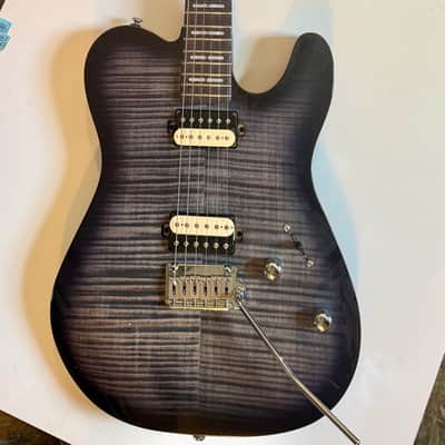 Sire Larry Carlton T7 Flame Maple 2021 - Present - Transparent Black image 1