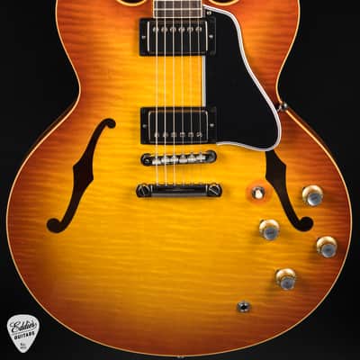 Gibson Custom Shop PSL '64 ES-335 Figured Reissue Gloss Antiquity Burst 7.14 #140692 image 2