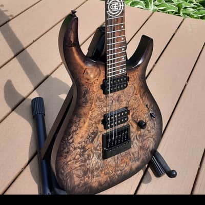 Kiesel AJ6E Andy James Crescent Signature 2021 Burled Maple image 1