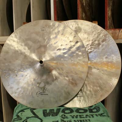 Cymbal Craftsman 15" EAK Style Flange Hi-Hats 977/1295g - Used image 1