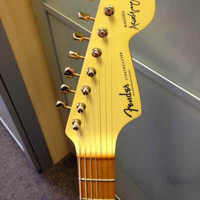 Fender Maestro Alex Gregory 7-String Stratocaster Prototype Package 1987 Aged White image 2