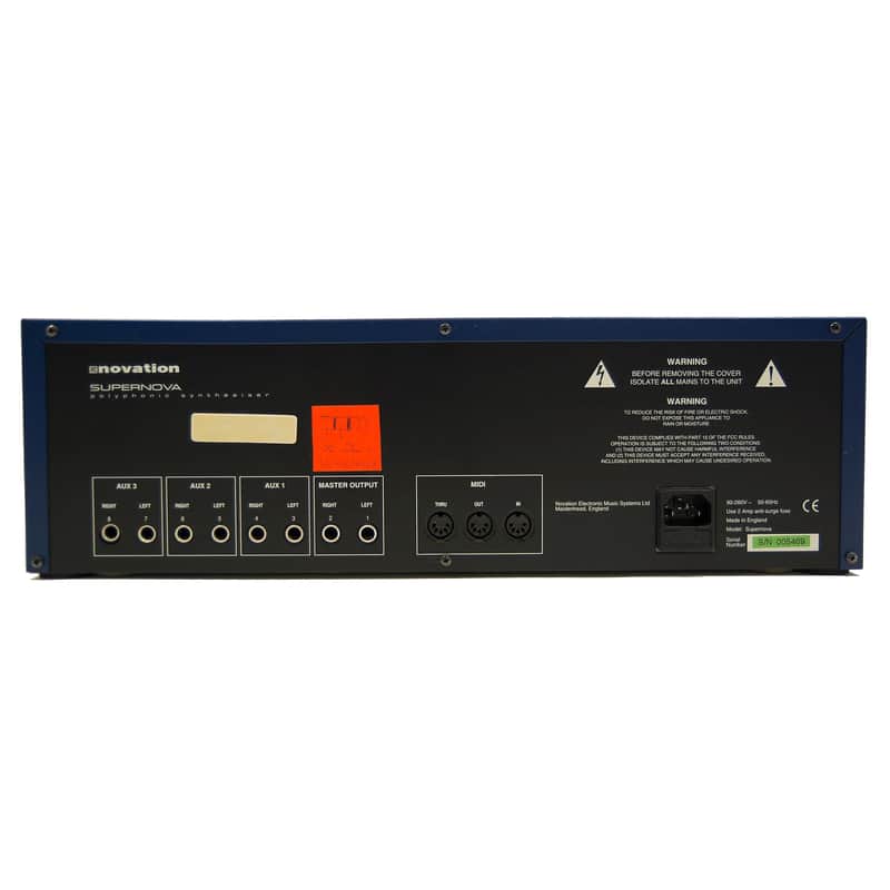 Novation Supernova Polyphonic Rackmount Synthesizer image 2