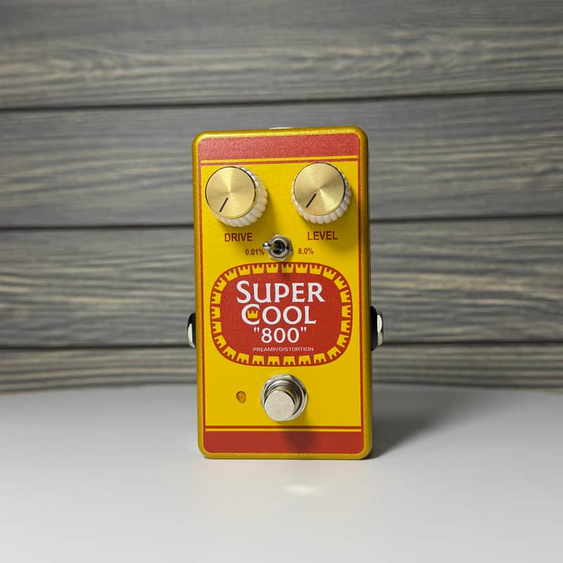 Supercool Pedals 800 Preamp/Distortion Pedal image 1