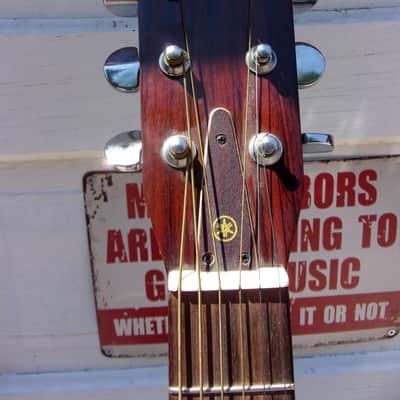 PROJECT: Yamaha F-335, 1970's or 80's, natural, rosewood bridge, headstock cap and fretboard, Cipollina image 2