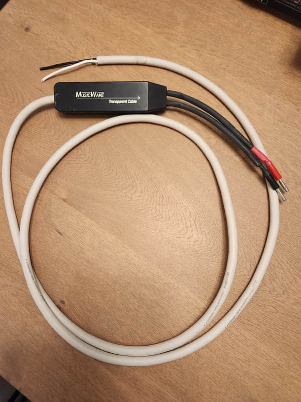 Transparent Audio Musicwave 8 ft speaker cable Musicwave 2000s - White image 1