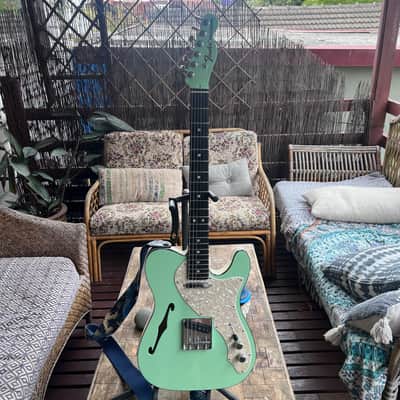 Fender Two-Tone Thinline Telecaster 2019 - 2020 - Seafoam Green image 2