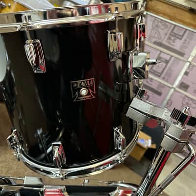 TAMA IMPERIALSTAR FOUR PIECE SHELL PACK - BLACK / WHITE image 15