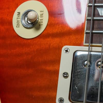 Gibson Custom 1959 Les Paul Standard R9 - Washed Cherry Sunburst image 19
