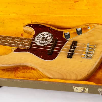 Fender American Vintage '62 Jazz Bass 2011 Stripped Natural image 19