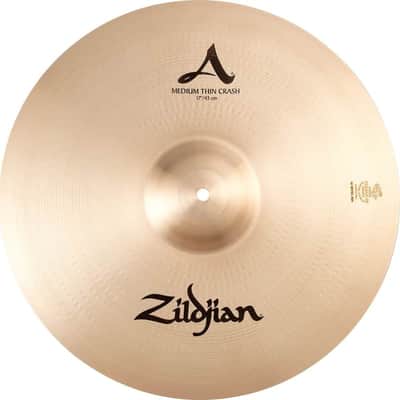 Zildjian 17" A Series Medium Thin Crash Cymbal image 1