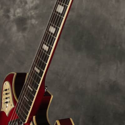 Greco Shrike 950 w/boomerang pickups 1960s Red image 15