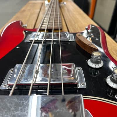 Epiphone ET-280 Electric Bass 70's MIJ - Redburst image 4