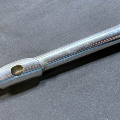 Vintage 'Project' 1970's DeFord (Emerson) Silver Plated 'Open Hole' Flute Outfit image 9
