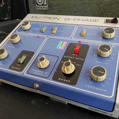 Mu-Tron Bi-Phase 1970s - Blue full working image 4