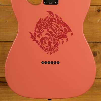 Fender Monster Hunter Rathalos Telecaster - Rosewood - Rathalos Red image 2