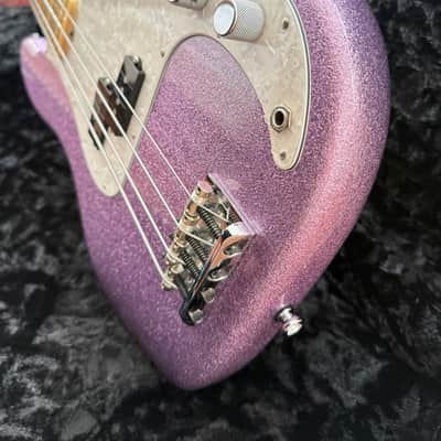 Fender Limited Edition Adam Clayton Precision Bass 2017 - Purple Sparkle image 10