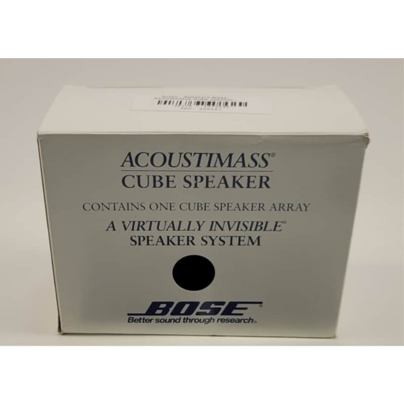 Bose Acoustimass Cube Speaker -Black- Tested image 1
