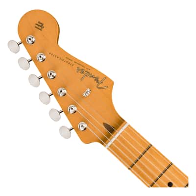 Used Fender Vintera III Late '50s Stratocaster Electric Guitar - Aztec Gold image 4