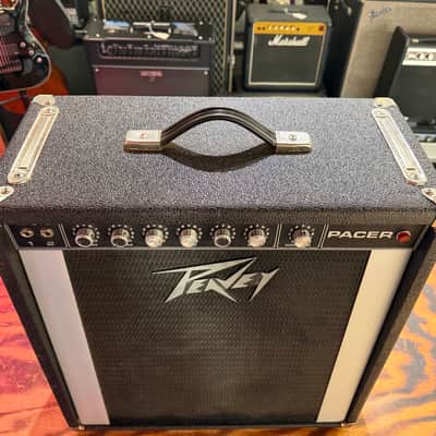 Peavey Pacer 100 SS Series 45-Watt 1x12" Guitar Combo 1980s - Black image 1