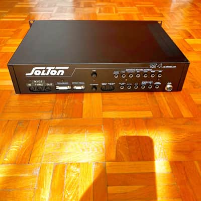 Solton TS4 (Italy, 1989) Italo Disco Machine Rack Synth Expander with PDF manual! Solton Programmer 24 brother! image 6