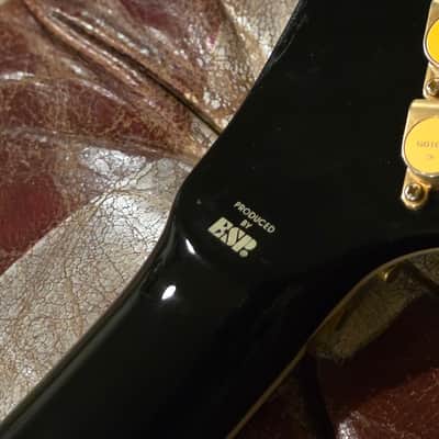 ESP Edwards SV Flying Arrow V MIJ Guitar - Gold Original Floyd Rose EMG image 4
