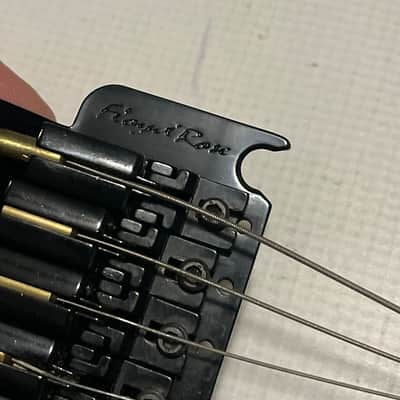 2000's Made in Germany Floyd Rose Speedloader Black Tremolo Bridge Vibrato & Arm Set w/ Strings image 23