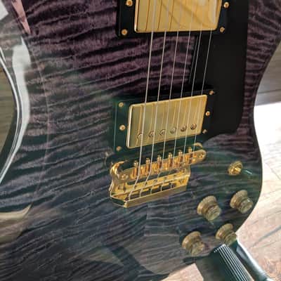 Knaggs T1 Tier 1 Honga 2018 Trans Purple. Amazing Top! Electric Guitar image 6